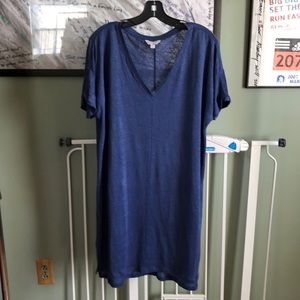 NWOT Pure Linen T-Shirt Dress/Tunic, size 8/10